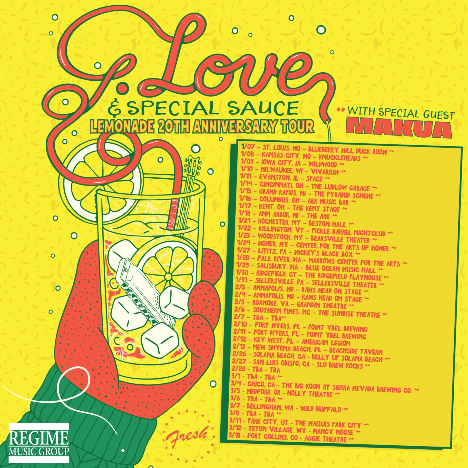 Makua Joins G. Love & Special Sauce on the 20th Anniversary
