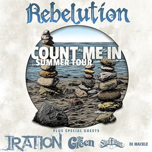 Rebeltuion Count Me In Summer Tour