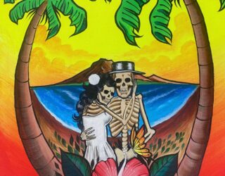 Long Beach Dub Allstars Frontman Opie Ortiz Partners With SRH For Two Limited-Edition Art Drops Entitled "Till Death Do Us Part" and "Skeletone"
