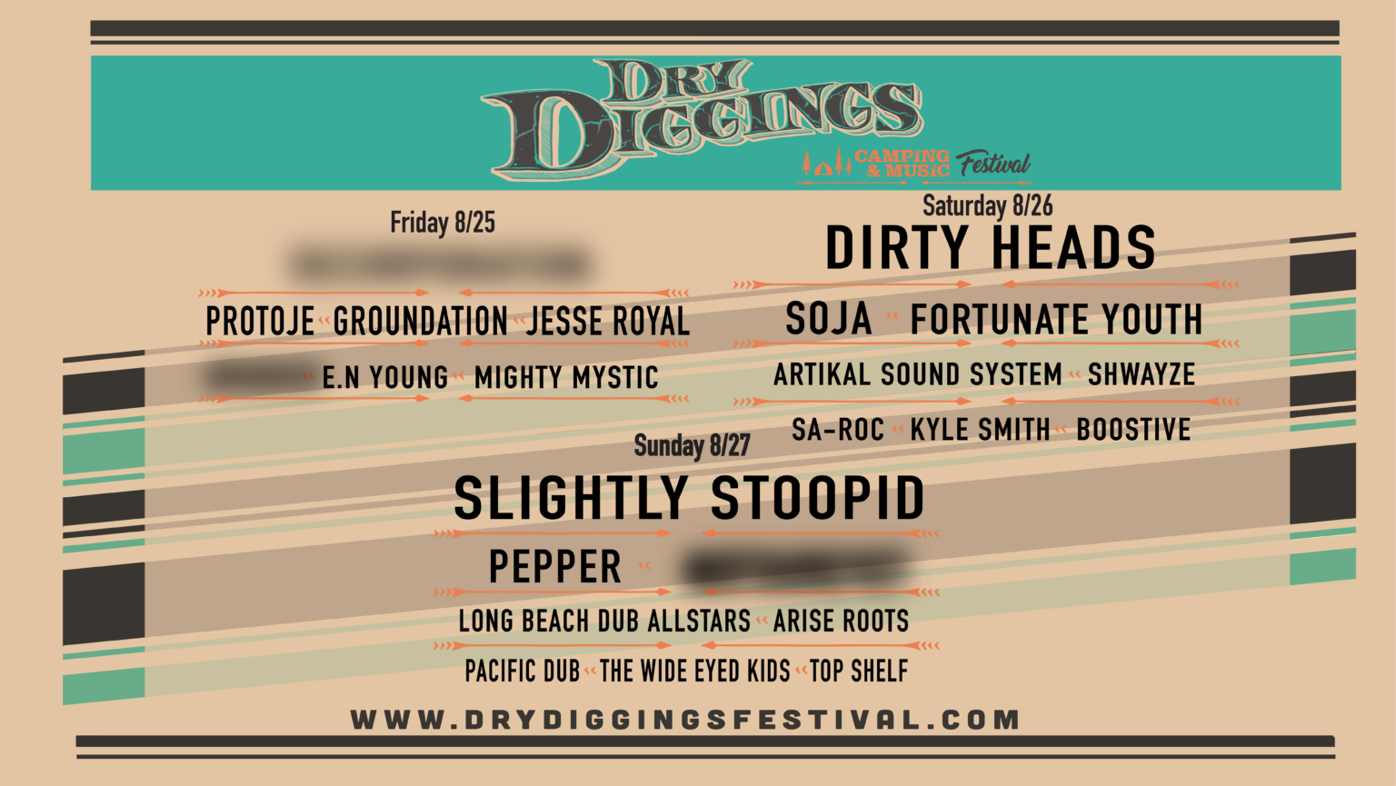 DRY DIGGINGS 2023 LineUp Revealed The Pier Magazine