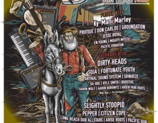 DRY DIGGINGS 2023 Line Up includes Ky- Mani Marley, Dirty Heads Slightly Stoopid and more.