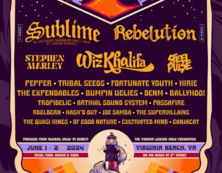 Sublime and Rebelution Headlining Inaugural Point Break Festival June 1-2, 2024 at the Virginia Beach Oceanfront