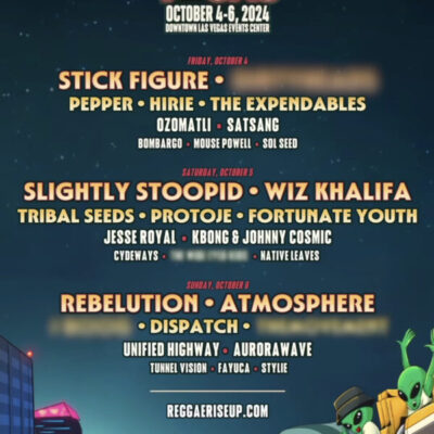 Reggae Rise Up Vegas Drops First Round Artists