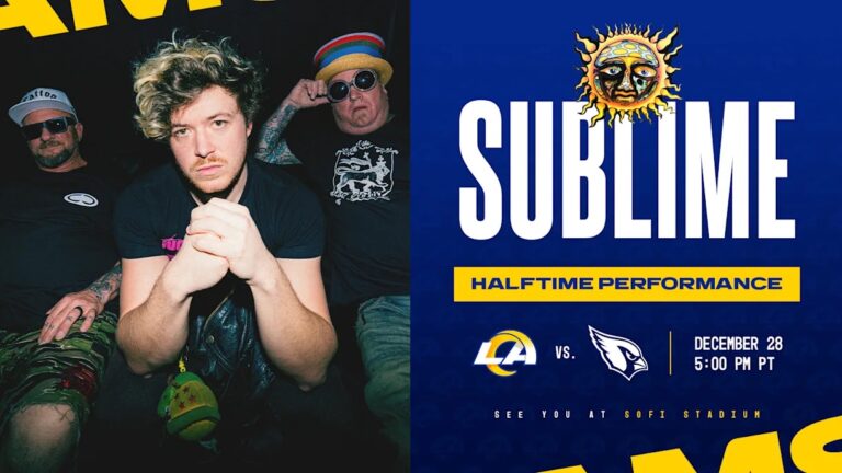 Sublime Closes Out 2024 with Halftime Show at Sofi Stadium for Rams vs. Cardinals